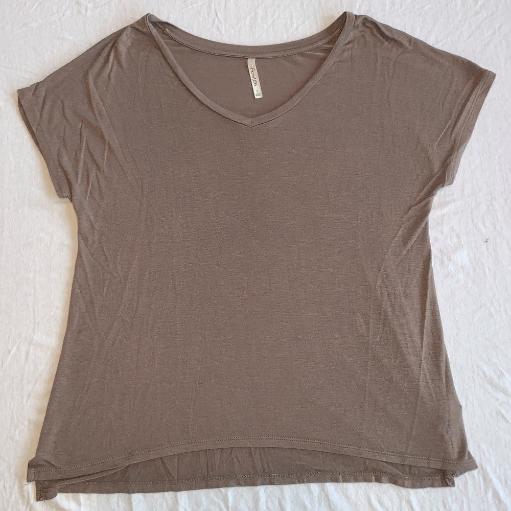 Brown Short Sleeve